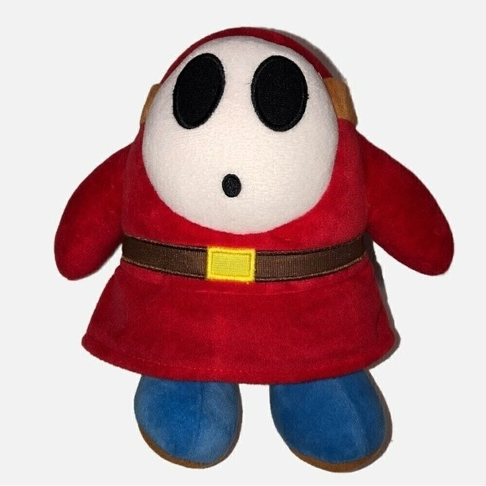Super Mario Brothers Shy Guy Nintendo Plush Red